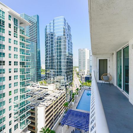 Amazing 3 Bedroom Condo At Brickell With Pool Miami Kültér fotó