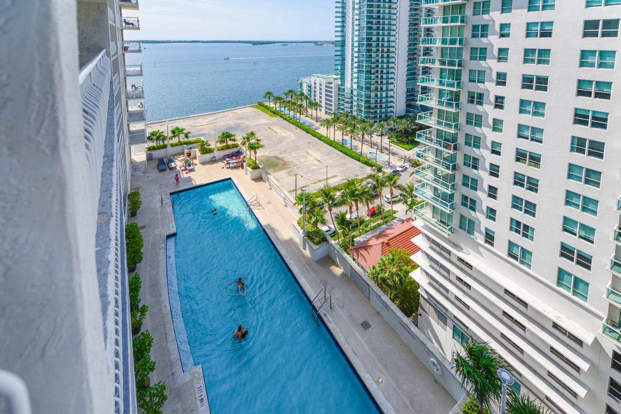 Amazing 3 Bedroom Condo At Brickell With Pool Miami Kültér fotó