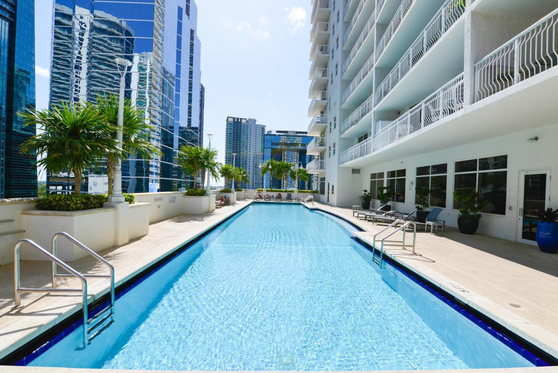 Amazing 3 Bedroom Condo At Brickell With Pool Miami Kültér fotó
